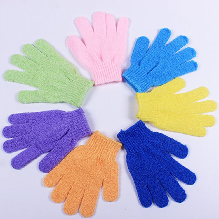 Korean Five-Finger Bath Scrub Gloves Creative Nylon Exfoliating Gloves Export Double-Sided Back Rub Artifact - Image 2